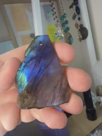Labradorite Slab Pendant