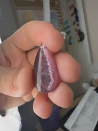 Purple Mica Pendant