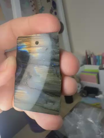 Labradorite Slab Pendant