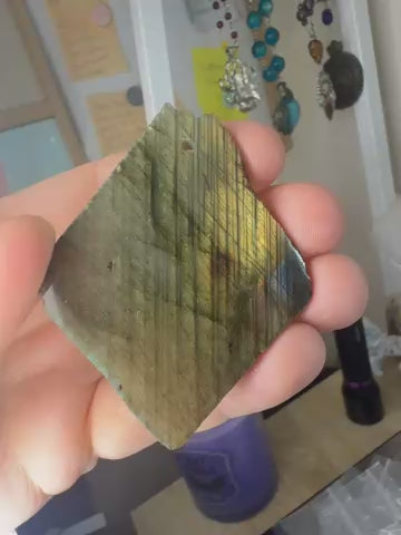 Labradorite Slab Pendant