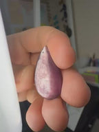 Purple Mica Pendant