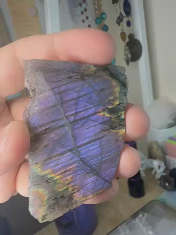 Labradorite Slab Pendant