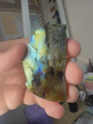 Labradorite Slab Pendant