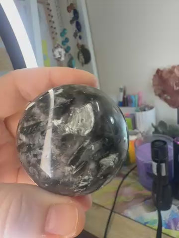 Larvikite Sphere