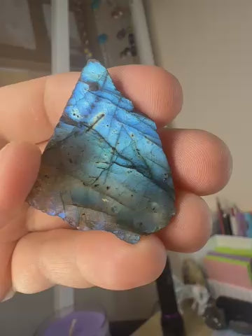 Labradorite Slab Pendant