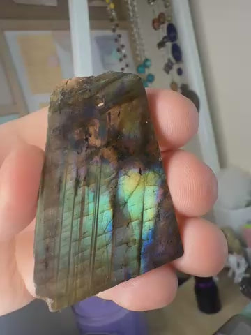 Labradorite Slab Pendant