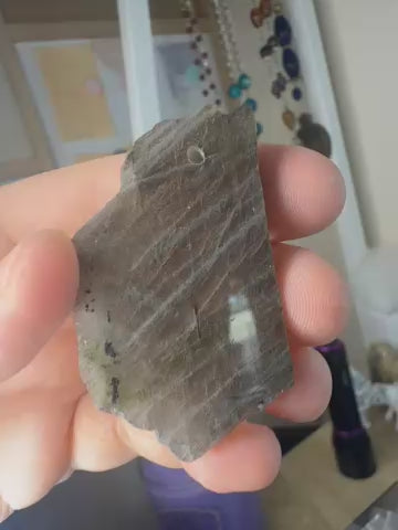 Labradorite Slab Pendant