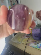 Silky Fluorite Sphere
