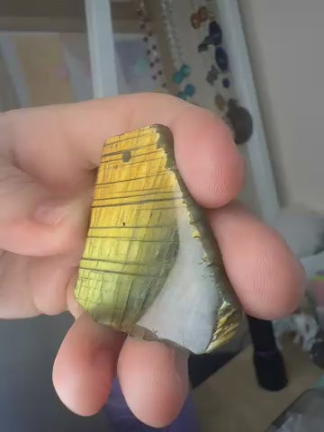 Labradorite Slab Pendant
